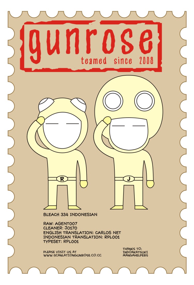 Bleach Chapter 334 Gambar 20