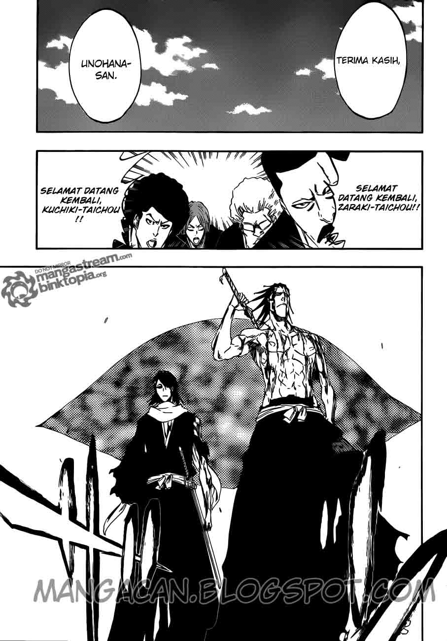 Bleach Chapter 422 Gambar 6
