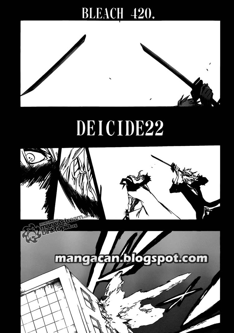 Bleach Chapter 420 Gambar 3