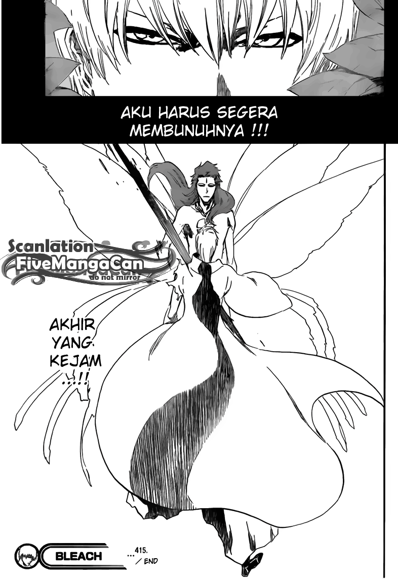 Bleach Chapter 415 Gambar 19