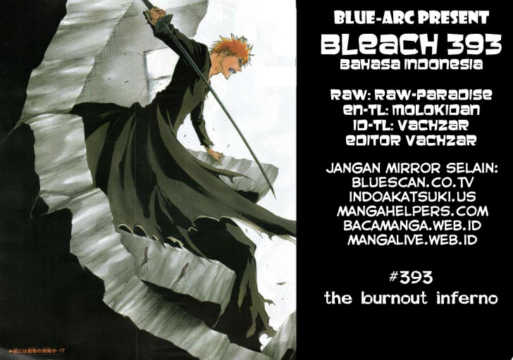 Komik Bleach Chapter 393 gambar nomor 1
