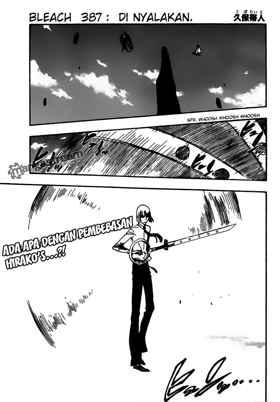 Bleach Chapter 387 Gambar 3