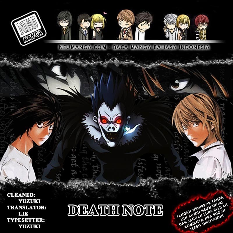 Komik Death note Chapter 101 gambar nomor 1