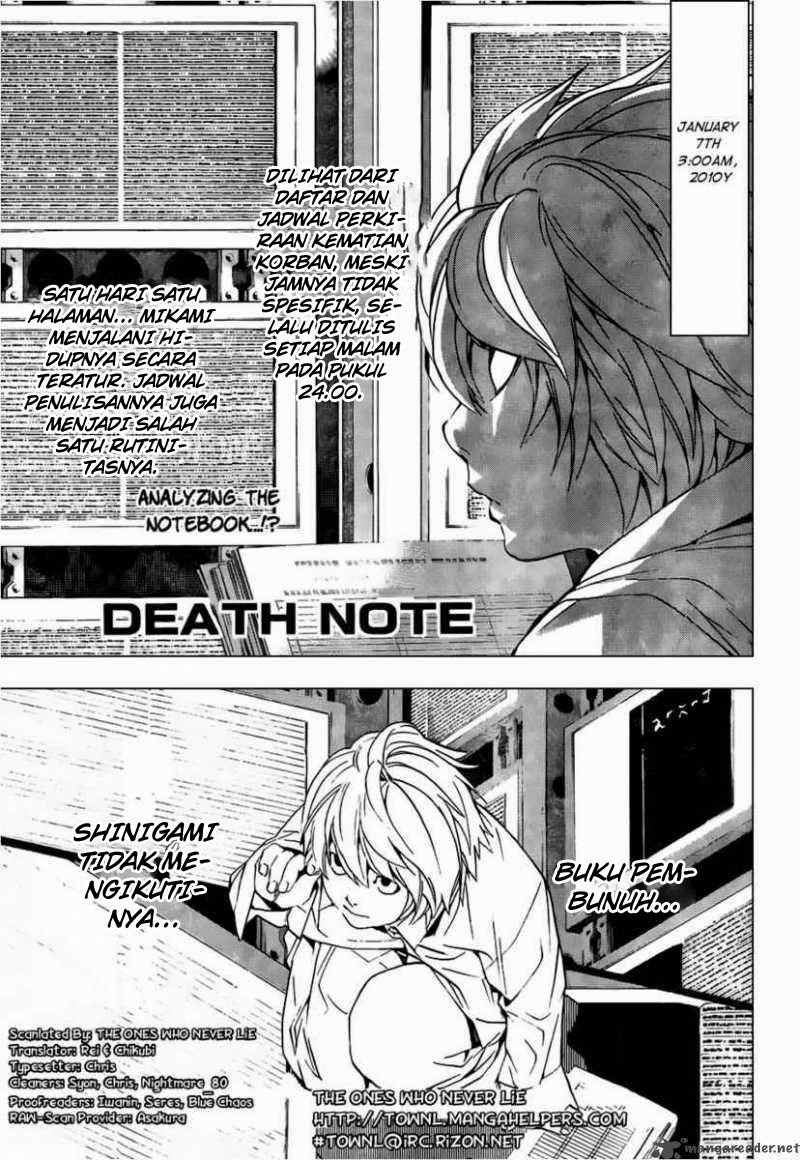 Manga Death note Chapter 97 gambar nomor 2