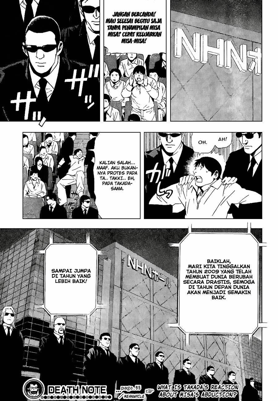 Death note Chapter 95 Gambar 20