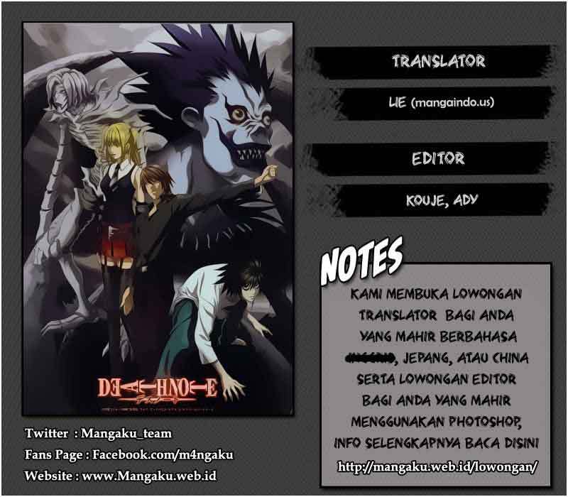Komik Death note Chapter 90 gambar nomor 1