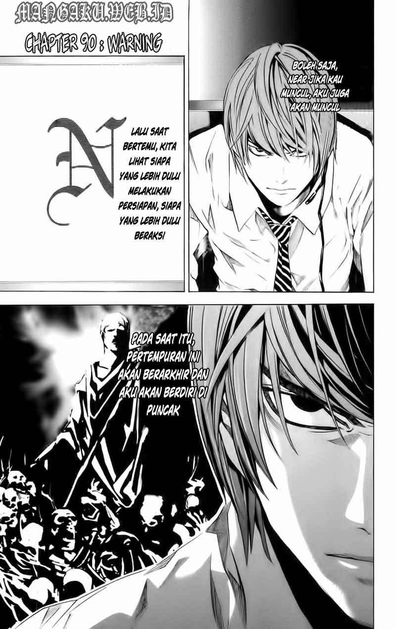 Manga Death note Chapter 90 gambar nomor 2