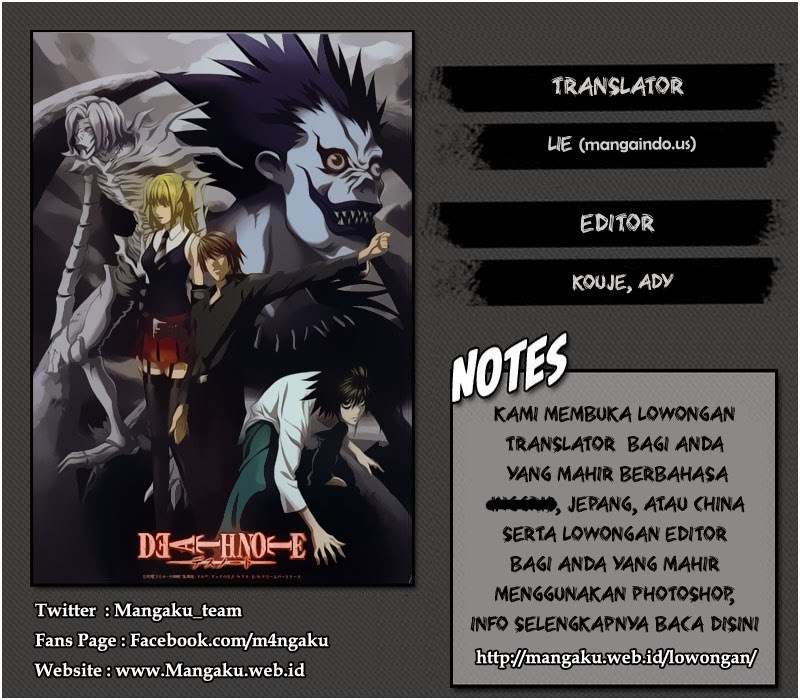 Komik Death note Chapter 89 gambar nomor 1