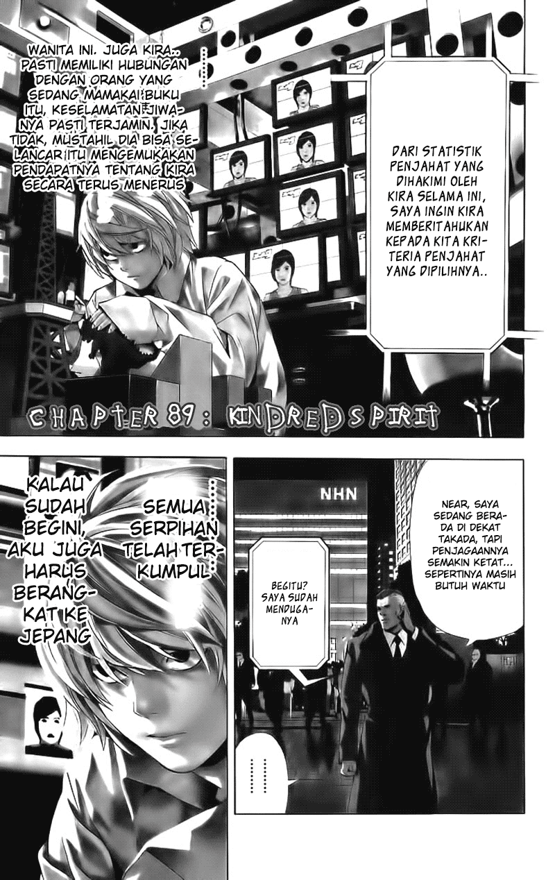 Manga Death note Chapter 89 gambar nomor 2