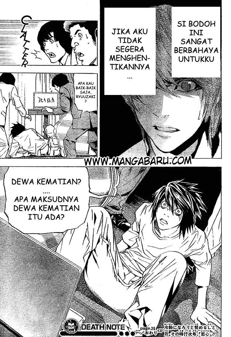 Death note Chapter 26 Gambar 24