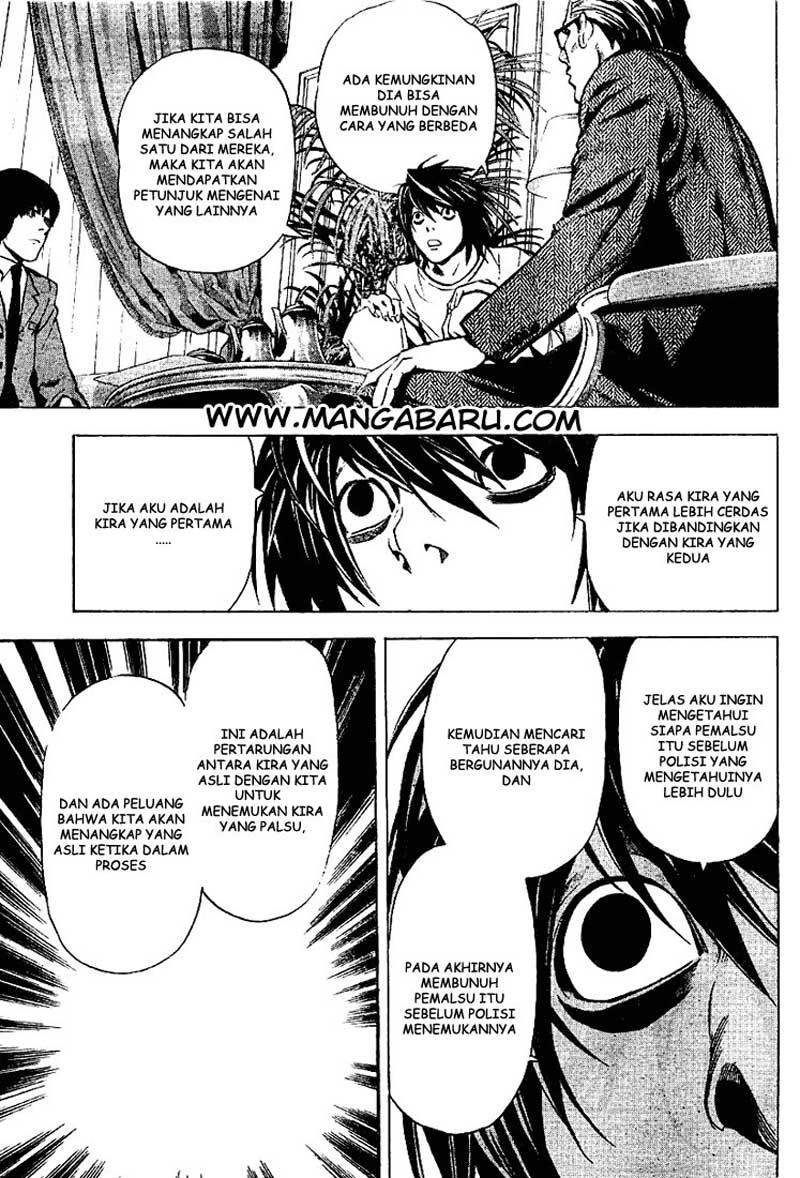 Death note Chapter 25 Gambar 16