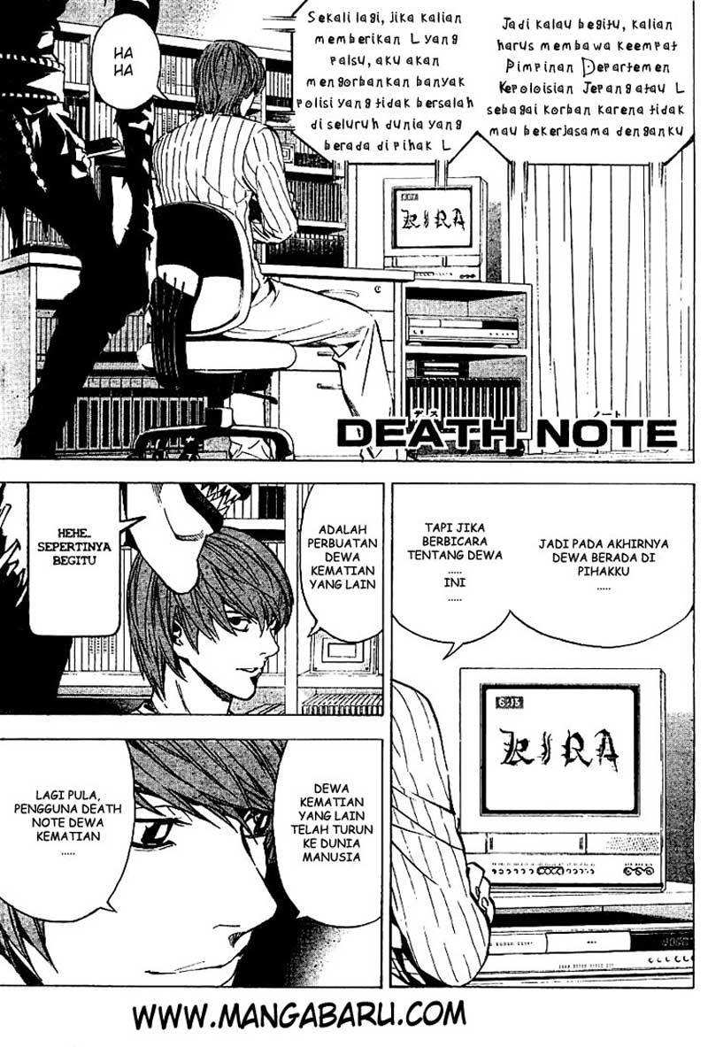Manga Death note Chapter 25 gambar nomor 2