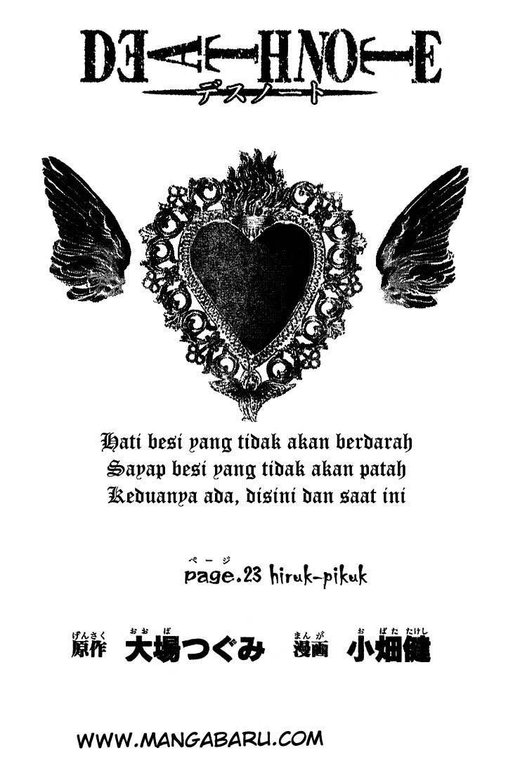 Manga Death note Chapter 23 gambar nomor 2