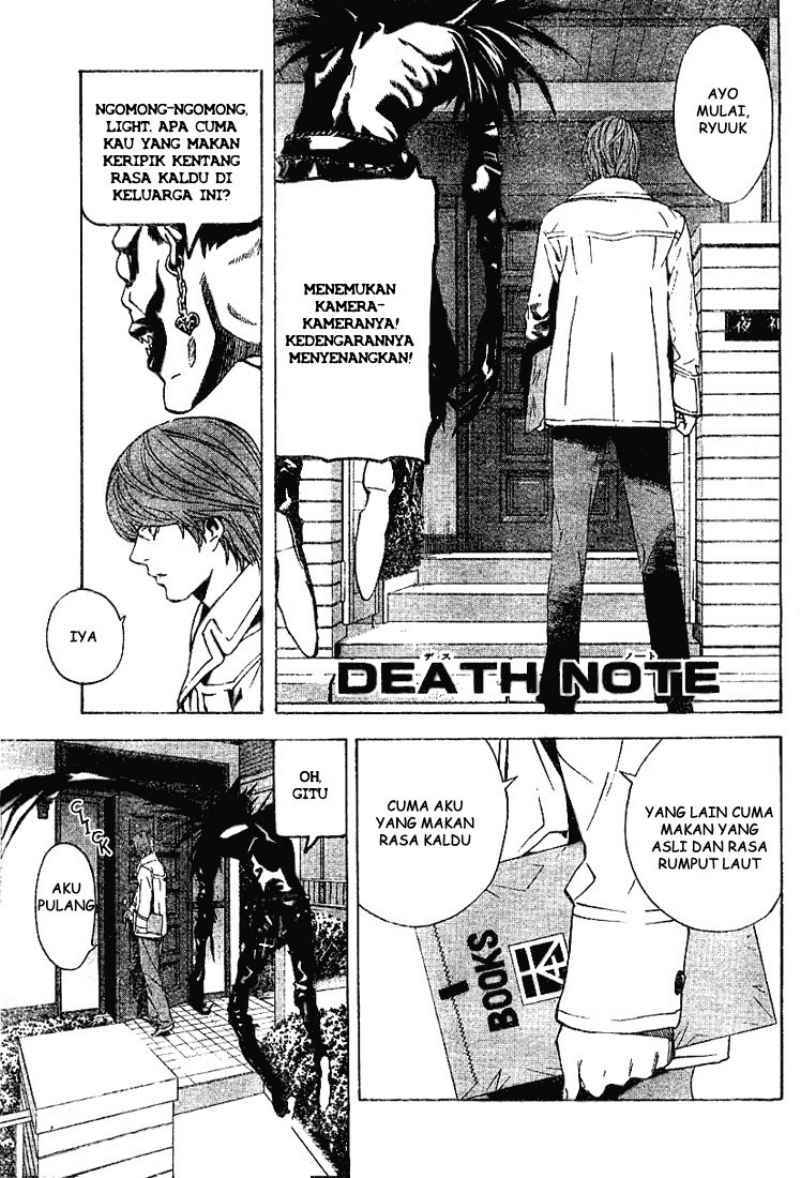 Manga Death note Chapter 17 gambar nomor 2