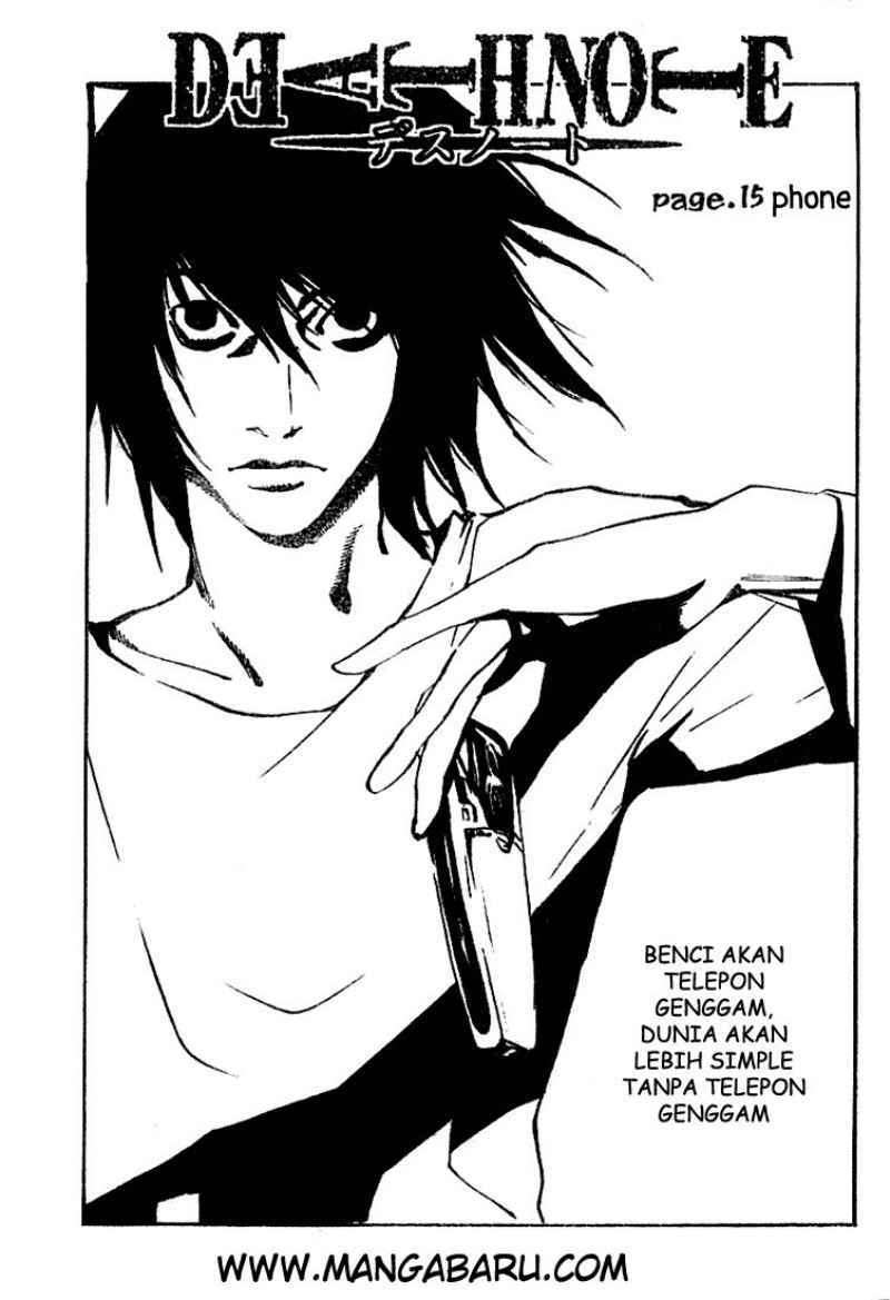 Manga Death note Chapter 15 gambar nomor 2