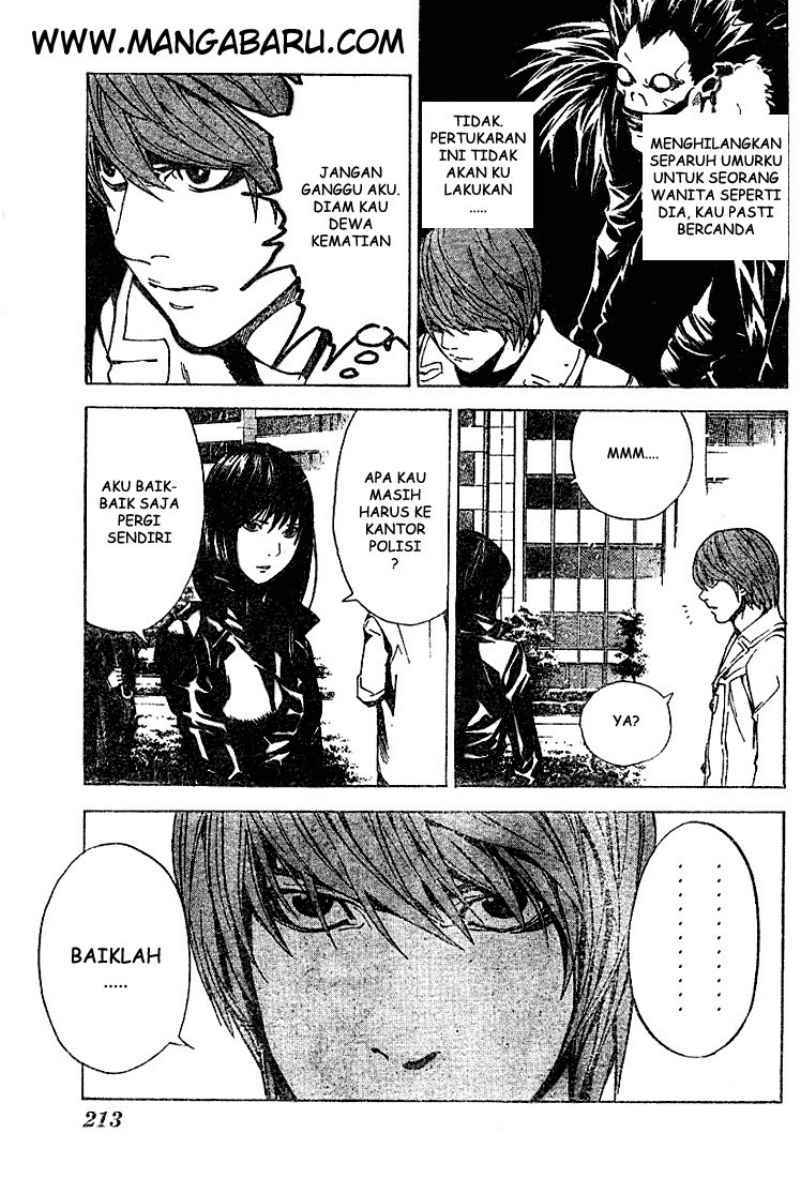 Death note Chapter 13 Gambar 14