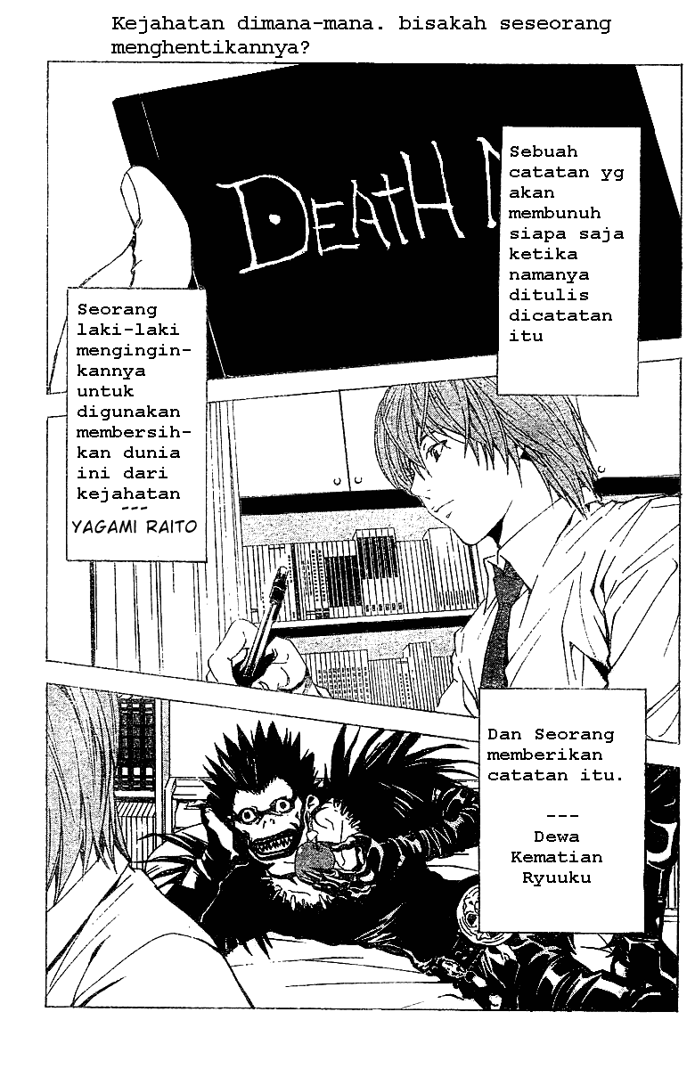 Komik Death note Chapter 02 gambar nomor 1