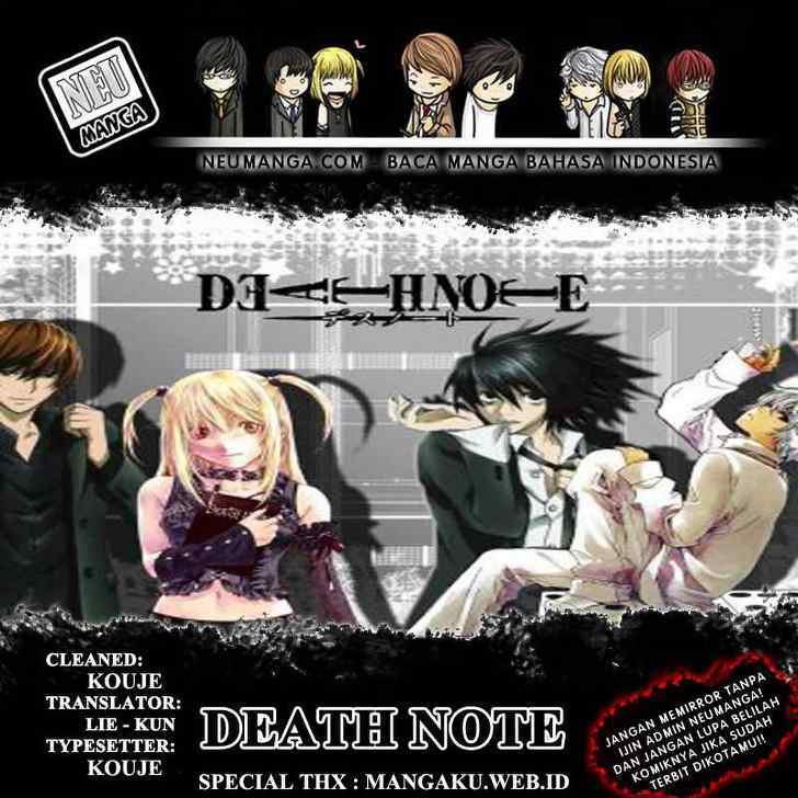 Komik Death note Chapter 66 gambar nomor 1
