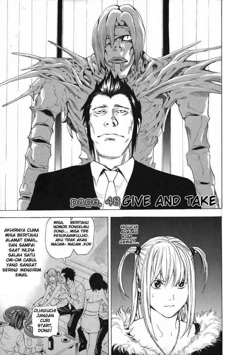 Komik Death note Chapter 48 gambar nomor 1