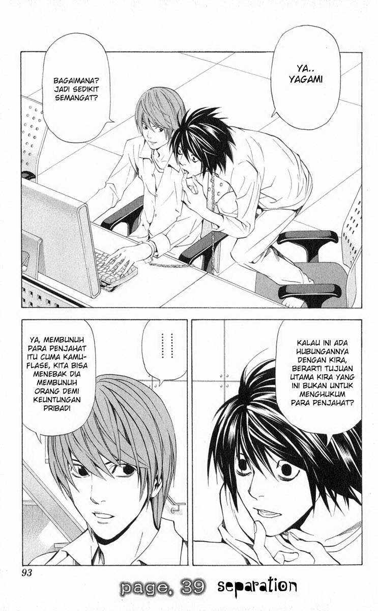 Manga Death note Chapter 39 gambar nomor 2