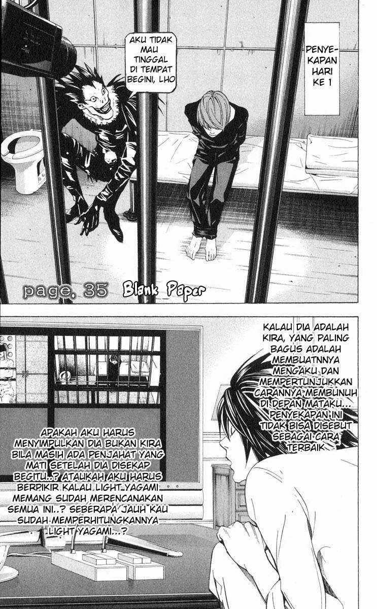 Komik Death note Chapter 35 gambar nomor 1