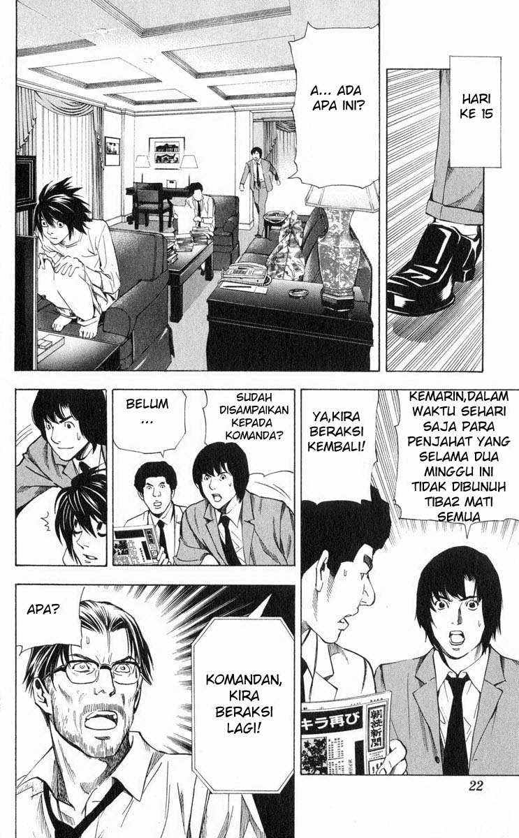 Death note Chapter 35 Gambar 16