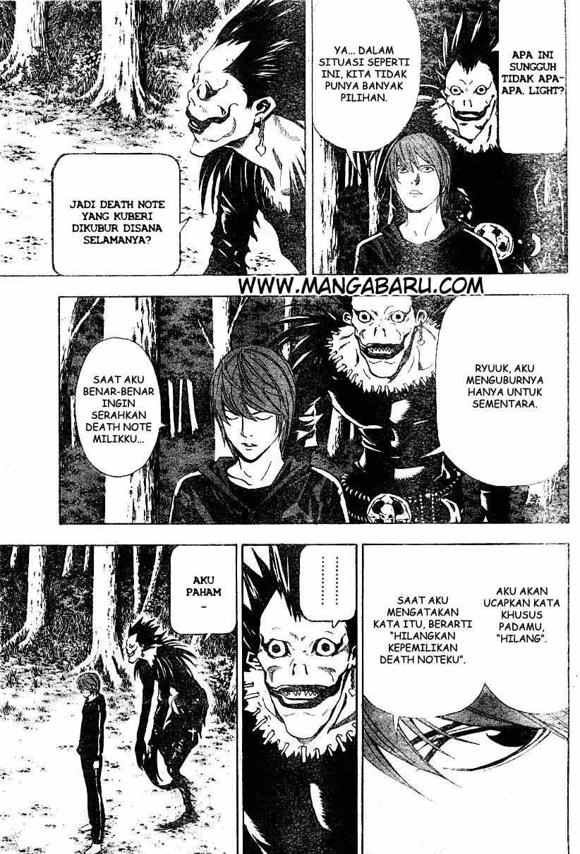 Death note Chapter 34 Gambar 4