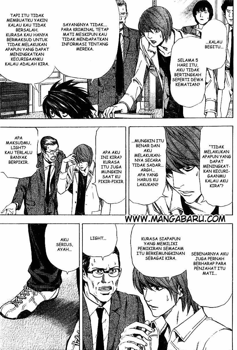 Death note Chapter 34 Gambar 16
