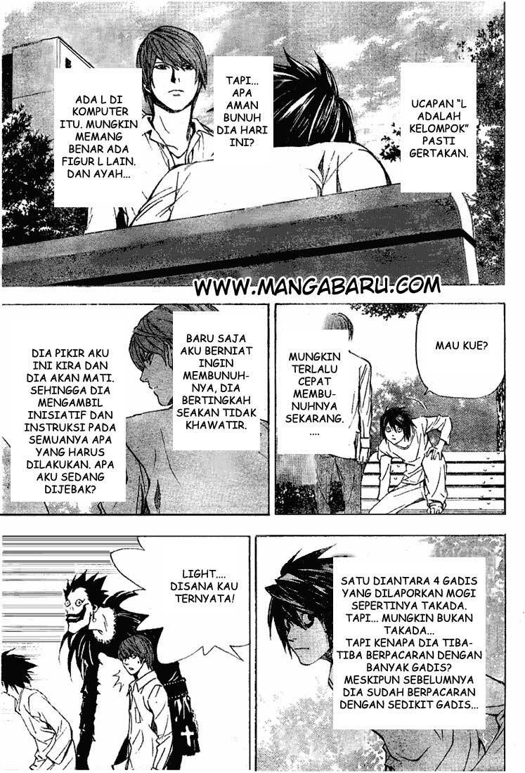 Death note Chapter 32 Gambar 14