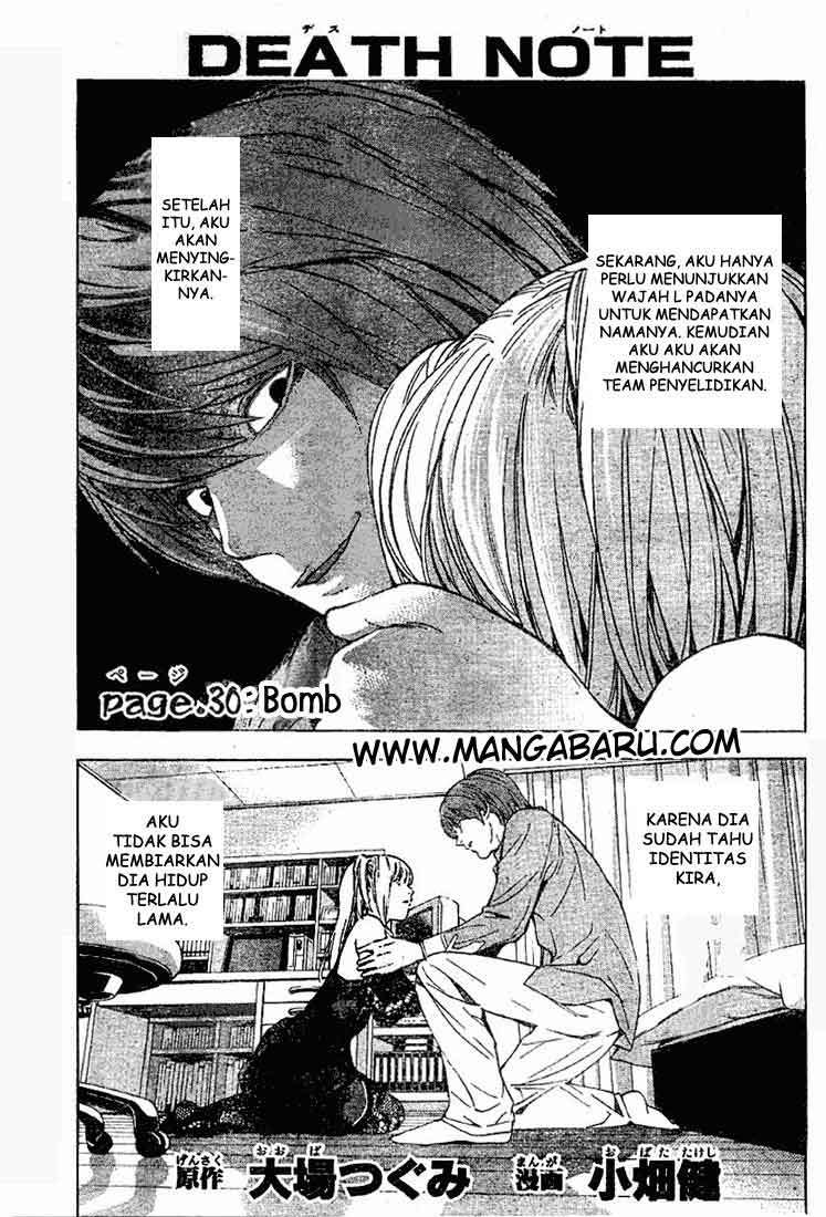 Manga Death note Chapter 30 gambar nomor 2