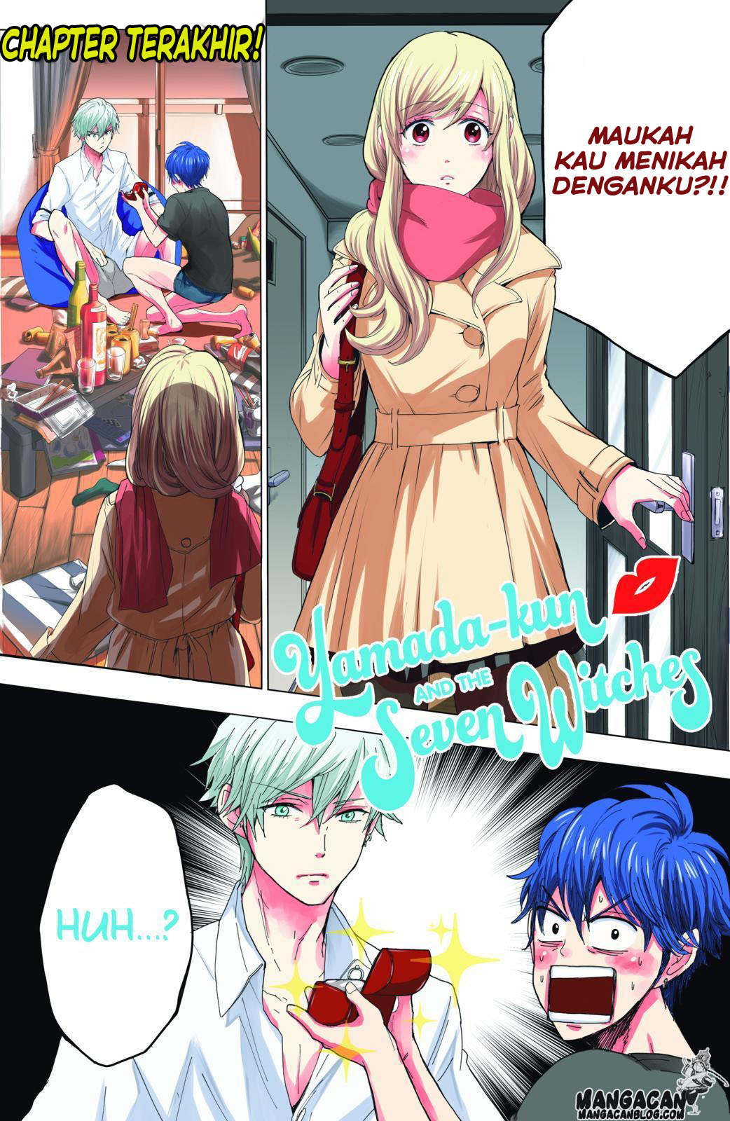 Komik Yamada-kun to 7-nin no Majo Chapter 243 gambar nomor 1