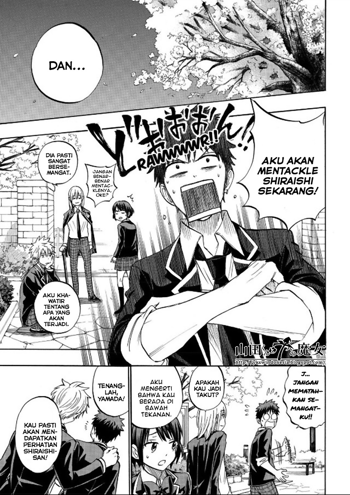 Yamada-kun to 7-nin no Majo Chapter 241 Gambar 8