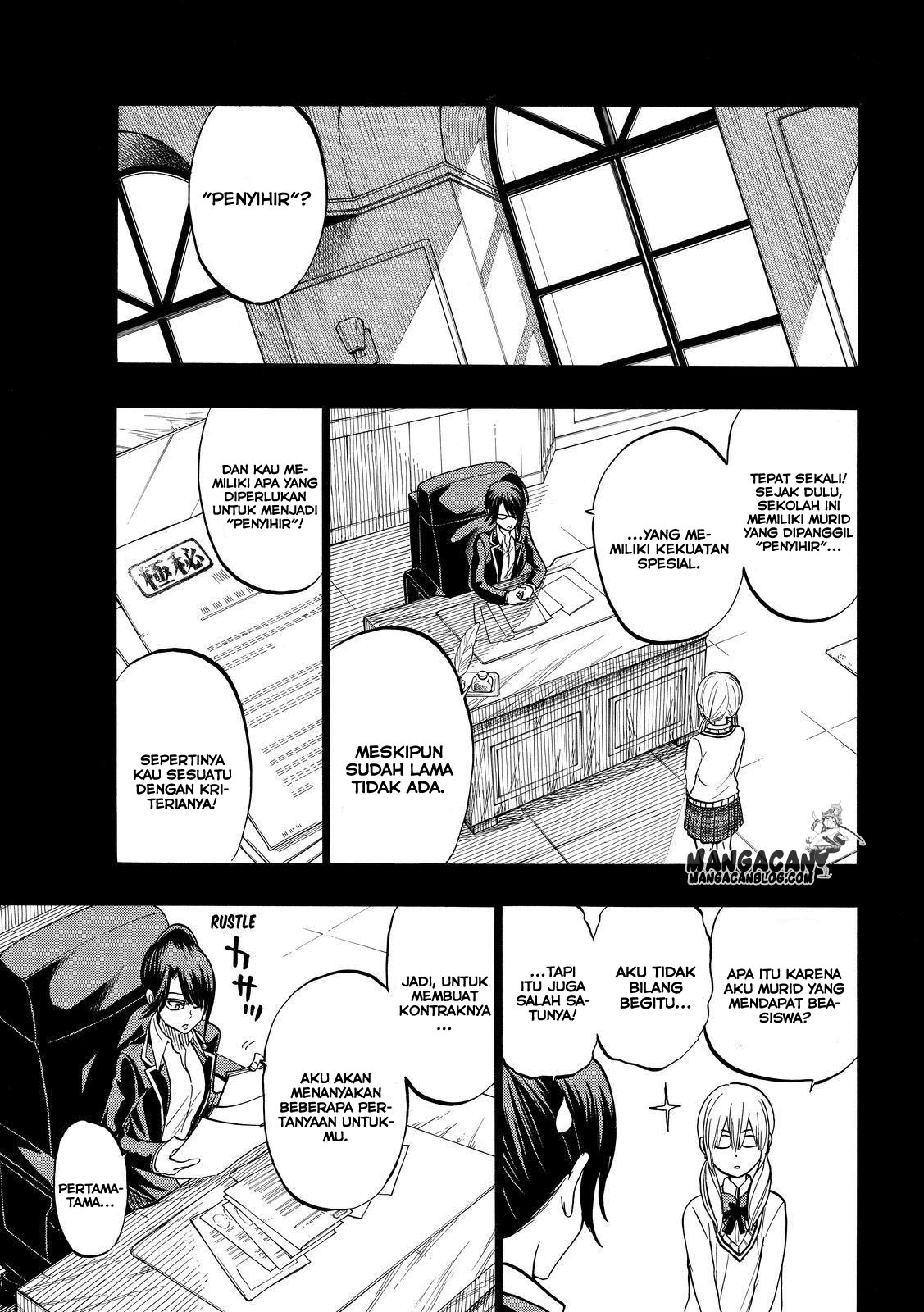 Yamada-kun to 7-nin no Majo Chapter 239 Gambar 8