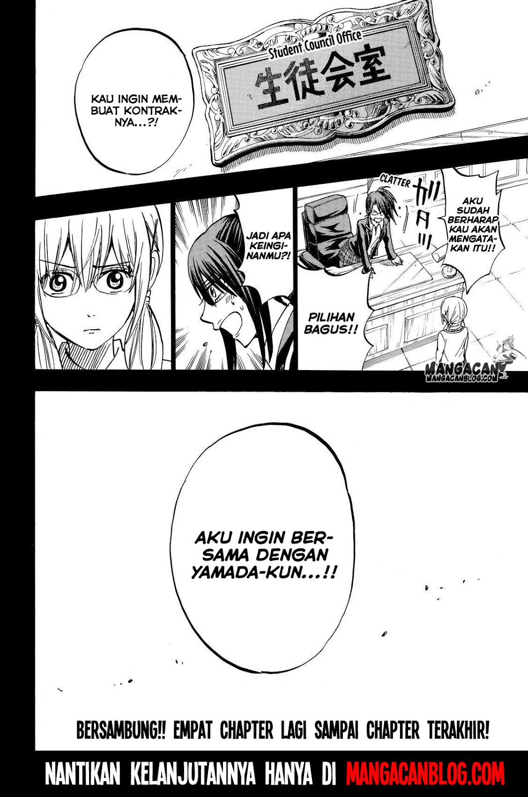 Yamada-kun to 7-nin no Majo Chapter 239 Gambar 25