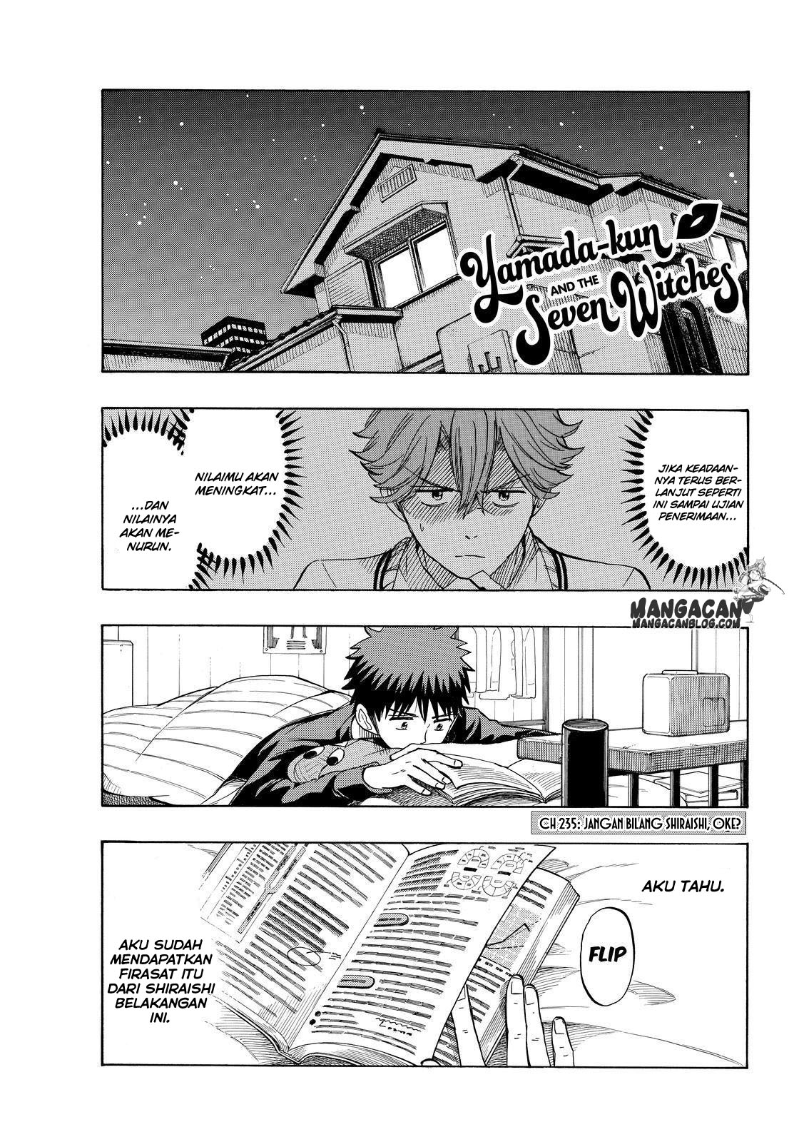 Komik Yamada-kun to 7-nin no Majo Chapter 235 gambar nomor 1
