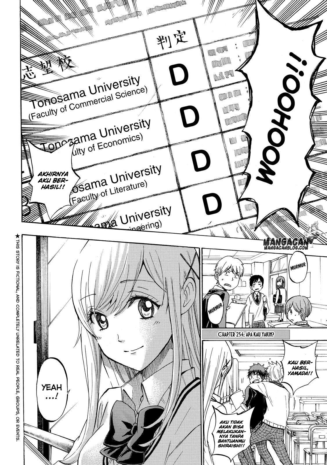 Manga Yamada-kun to 7-nin no Majo Chapter 234 gambar nomor 2