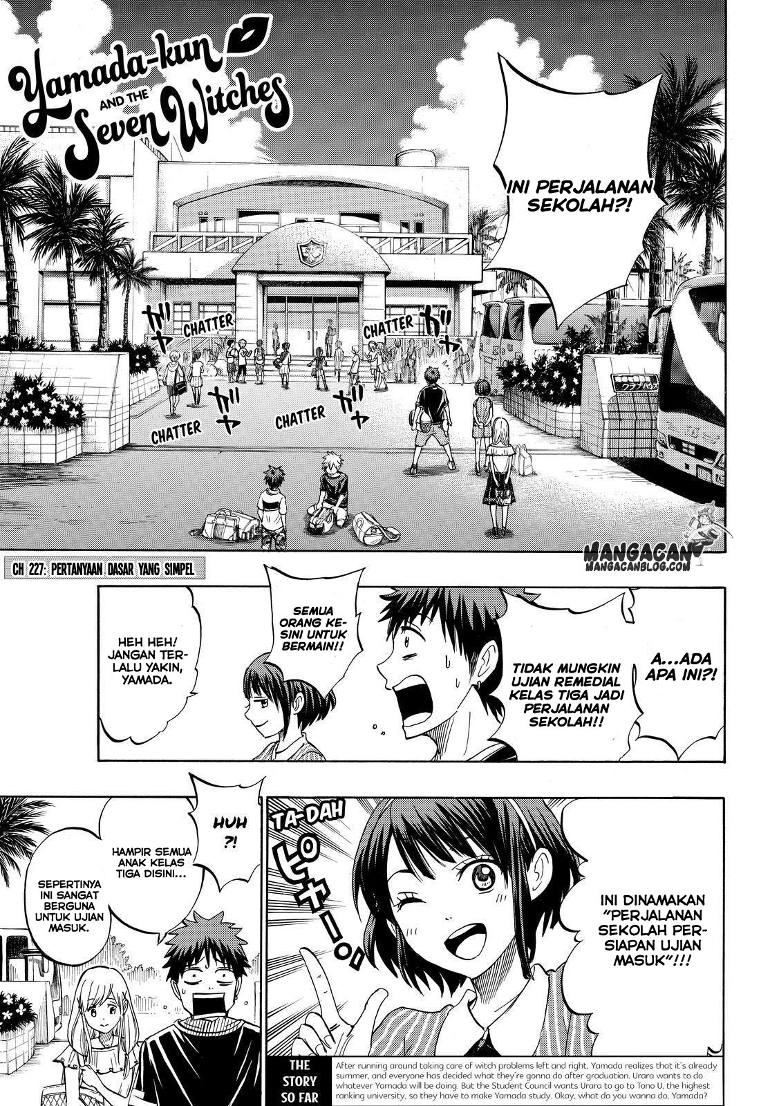 Komik Yamada-kun to 7-nin no Majo Chapter 227 gambar nomor 1
