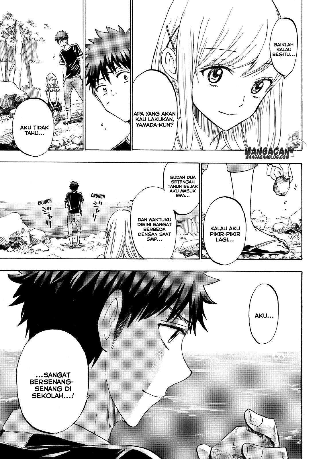 Yamada-kun to 7-nin no Majo Chapter 227 Gambar 17