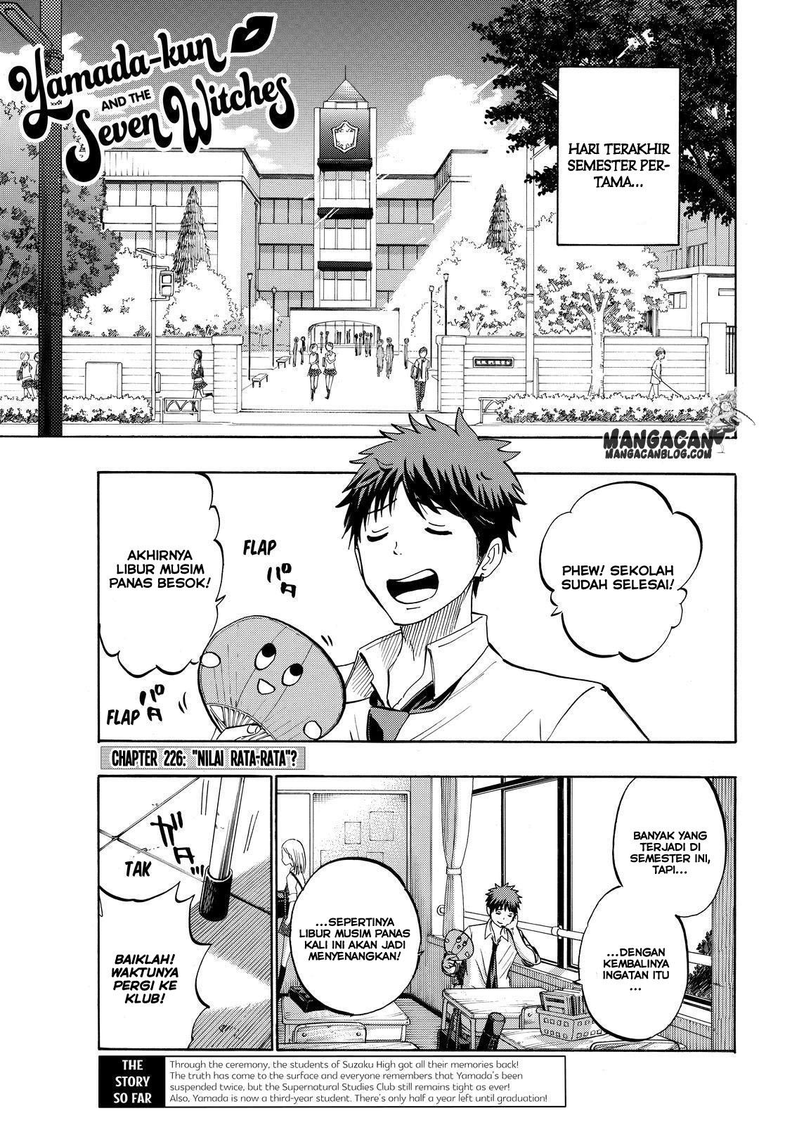 Komik Yamada-kun to 7-nin no Majo Chapter 226 gambar nomor 1