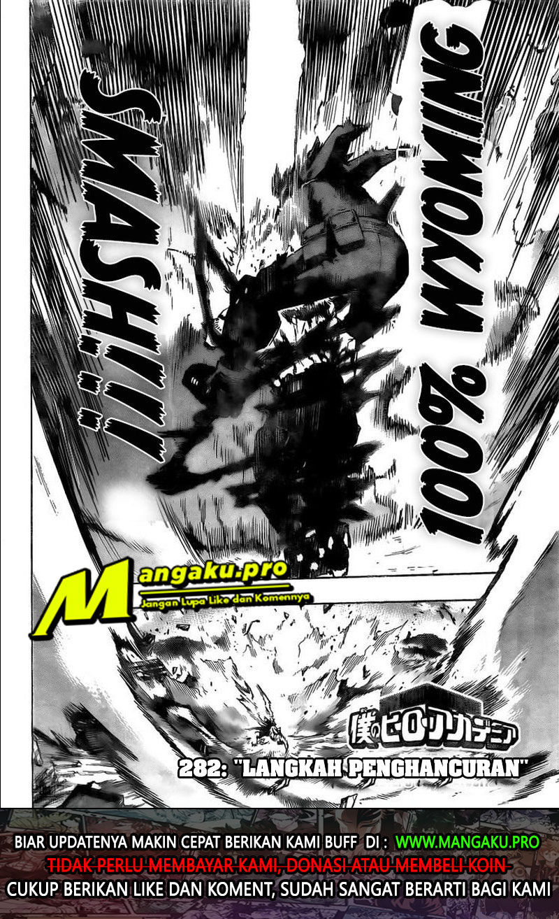 Boku no Hero Academia Chapter 282 Gambar 4