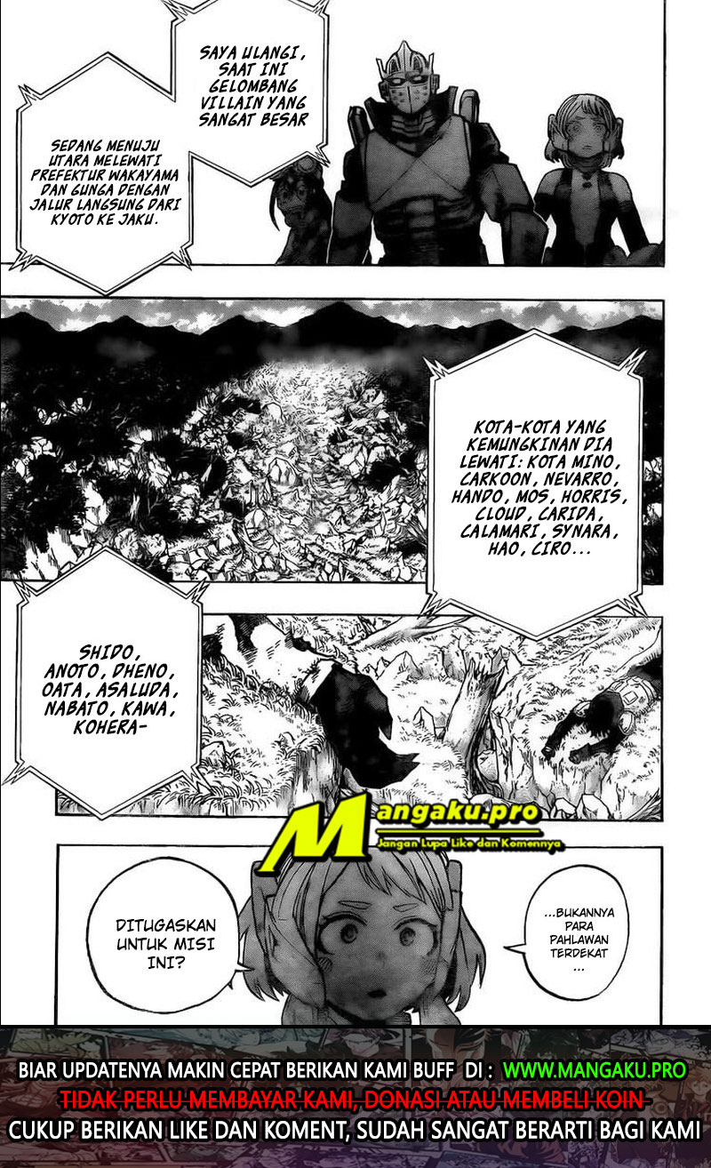 Boku no Hero Academia Chapter 282 Gambar 16