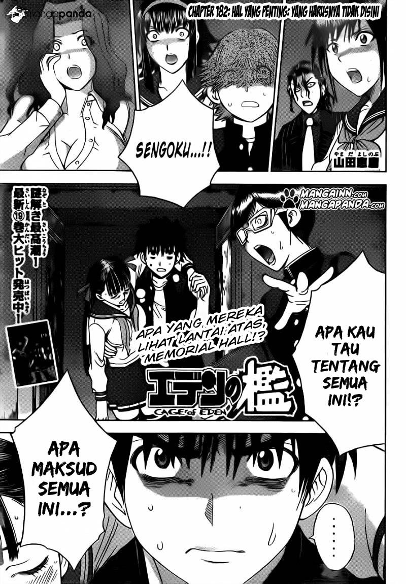 Manga Cage of Eden Chapter 182 gambar nomor 2