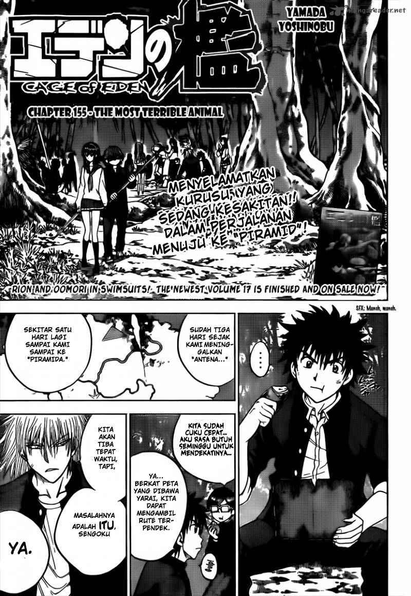 Komik Cage of Eden Chapter 155 gambar nomor 1