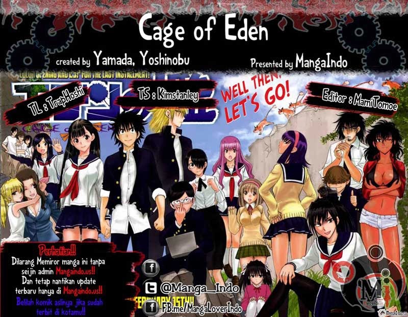 Komik Cage of Eden Chapter 74 gambar nomor 1
