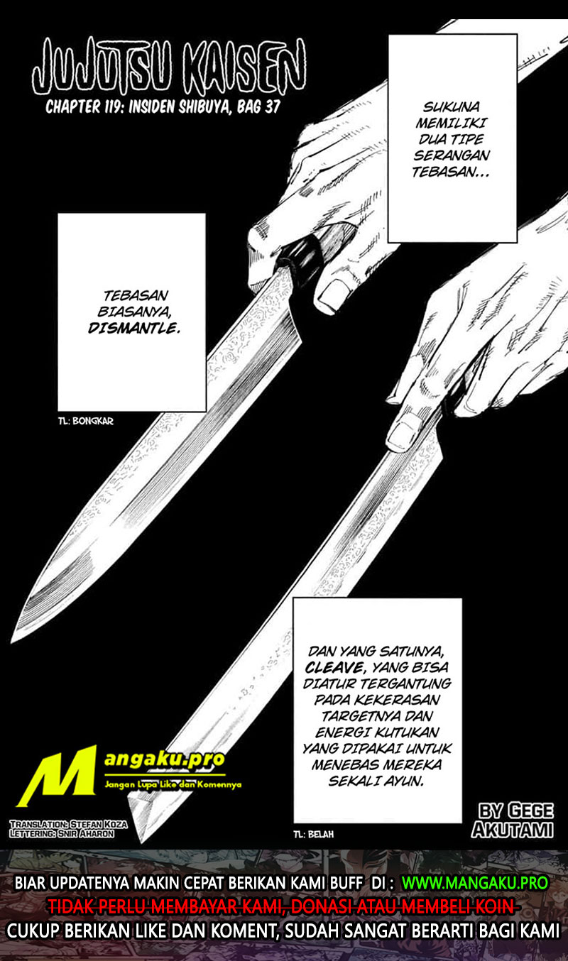 Jujutsu Kaisen Chapter 119 Gambar 3