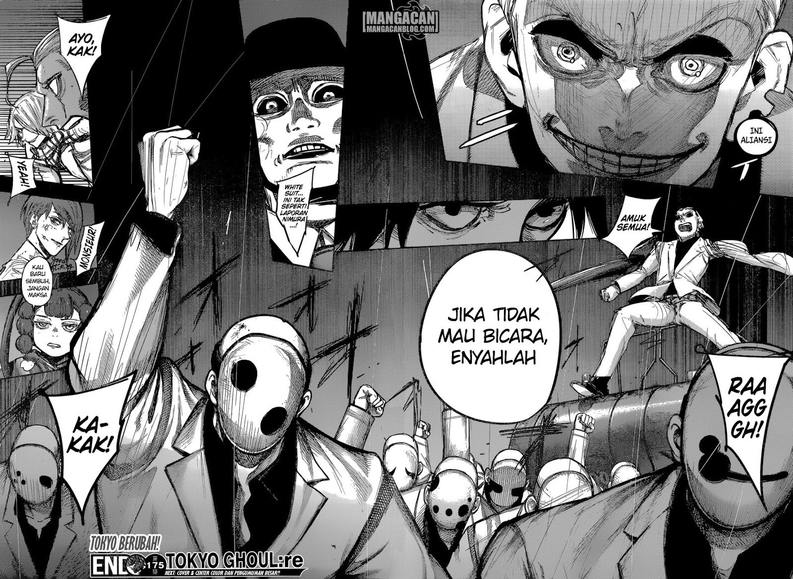 Tokyo Ghoul:re Chapter 175 Gambar 18