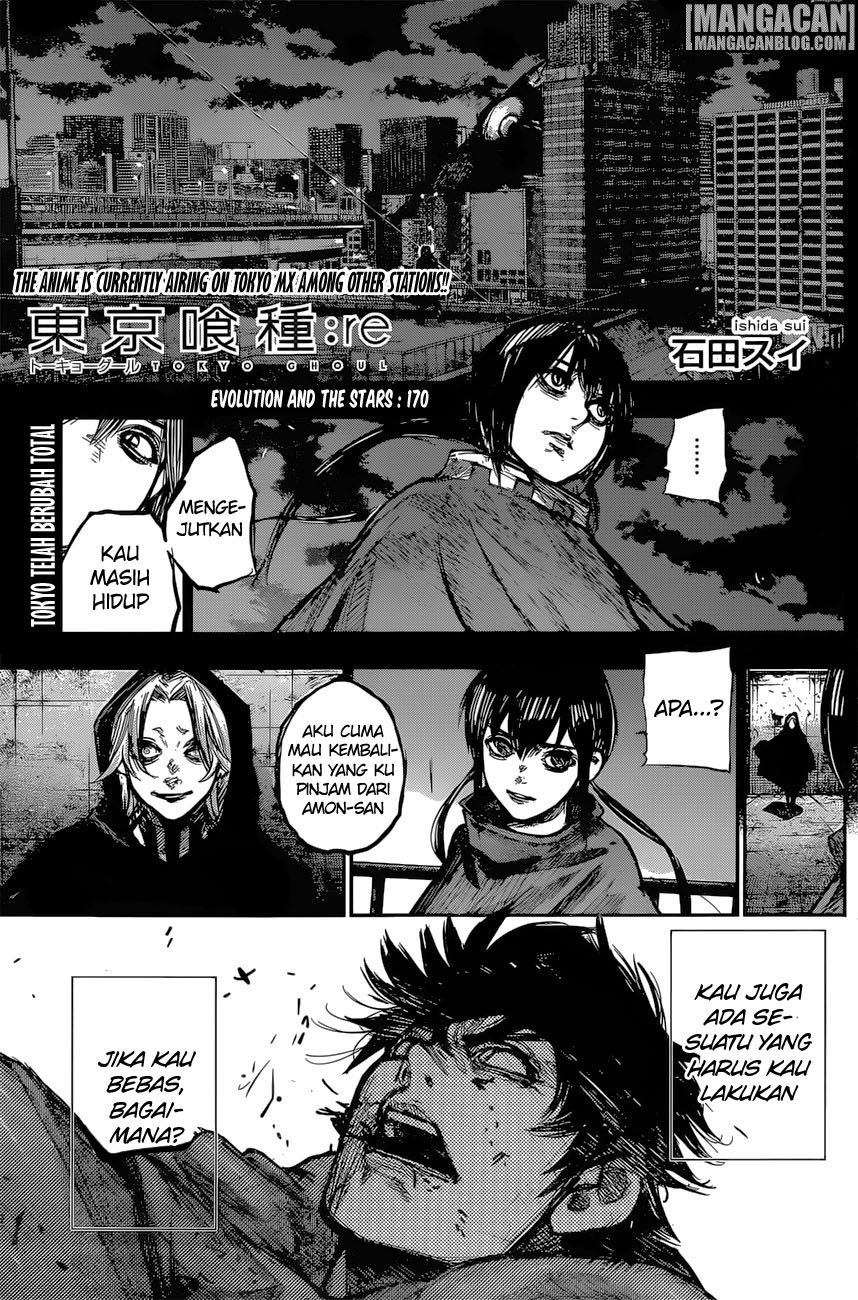 Komik Tokyo Ghoul:re Chapter 170 gambar nomor 1