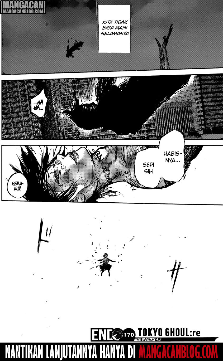 Tokyo Ghoul:re Chapter 170 Gambar 18