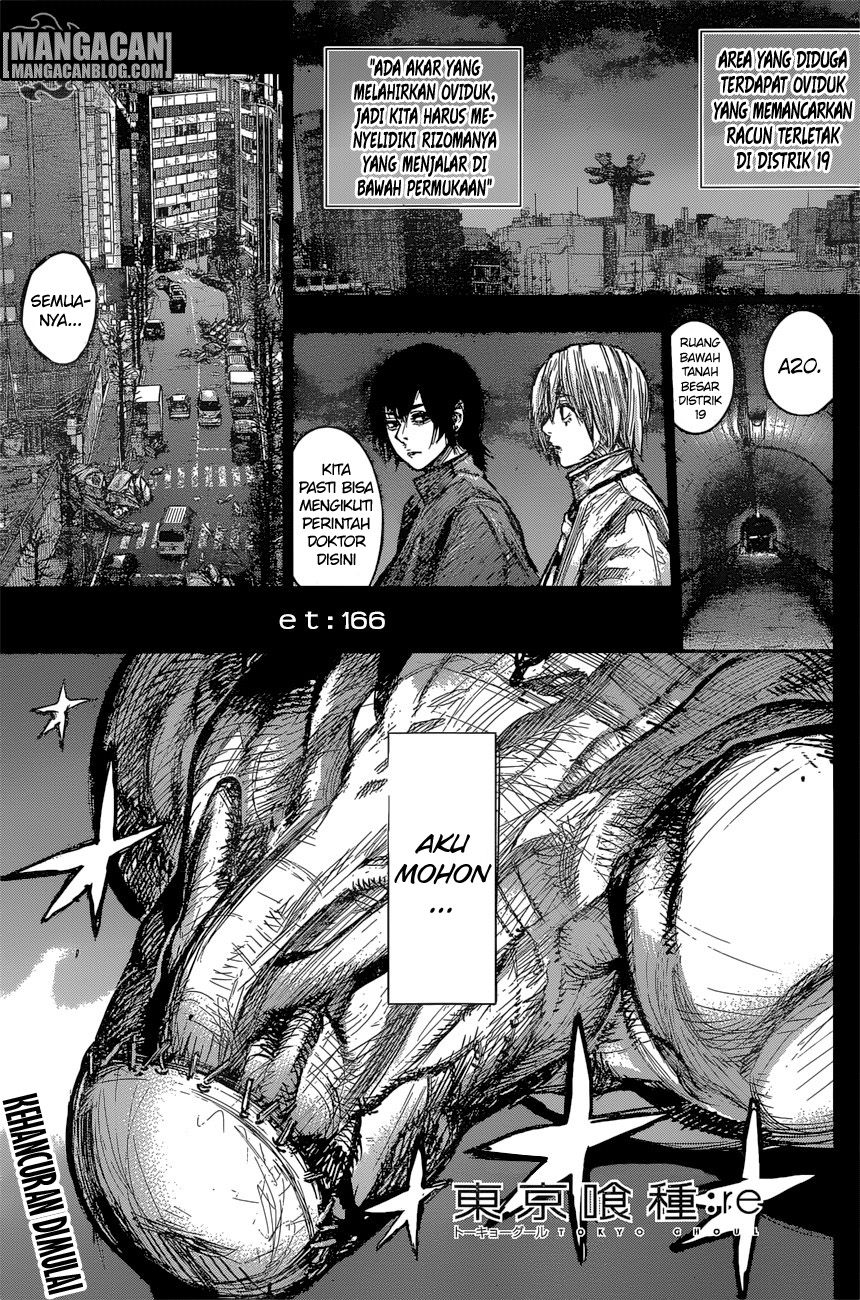 Komik Tokyo Ghoul:re Chapter 166 gambar nomor 1