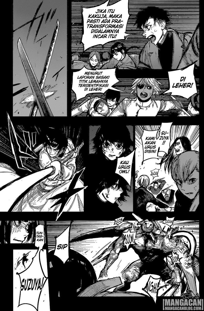 Tokyo Ghoul:re Chapter 166 Gambar 17